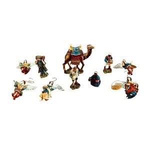 Hawthorne Village Christmas Ornament Peace on Earth Nativity Figurines‎ B0087